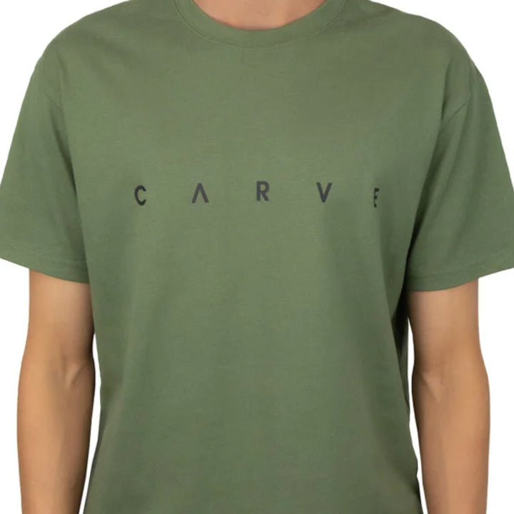 Carve Staple Hulks tee Clover Green 