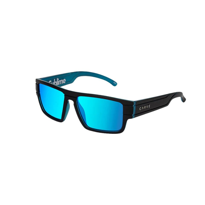 Carve Sublime Kids Matte Black Blue Iridium