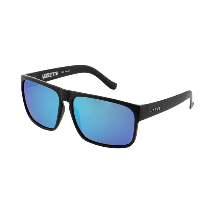 Carve Vendetta Matt Black Polar Blue Iridium