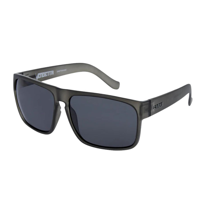 Carve Vendetta Matte Translucent Grey Polar Lens