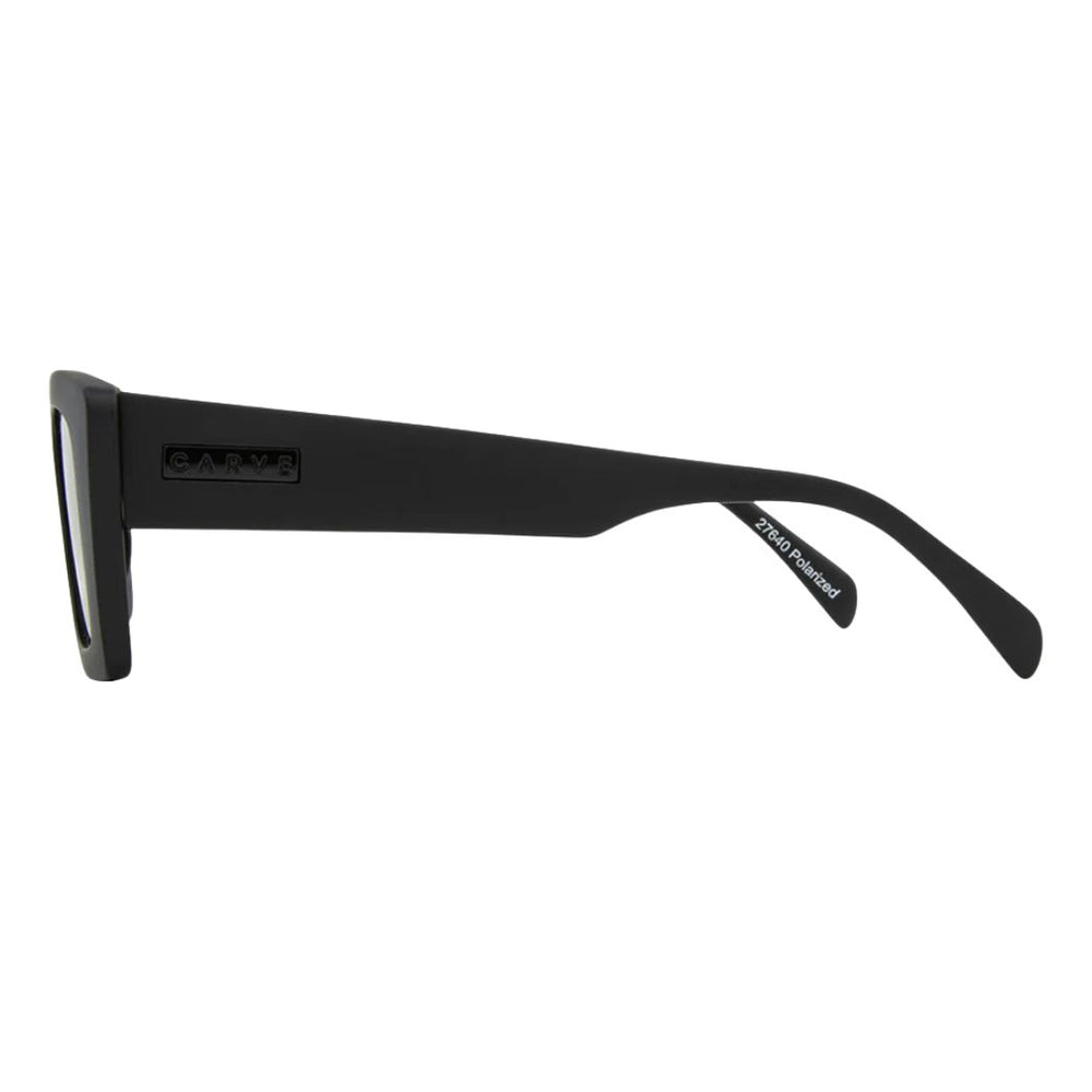 Carve Ziggy Matte Black Green Polar Lens