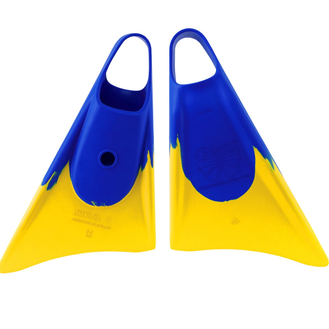 Churchill Makapuu 3.0 Blue Gold Fins