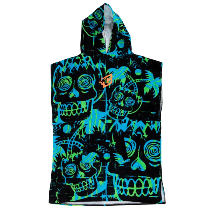  Creatures Of Leisure Grom Poncho Cyan Green