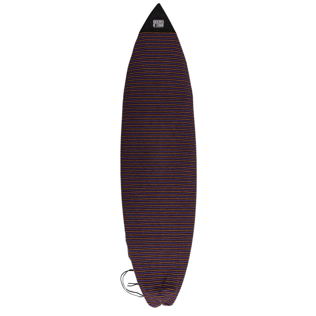 Creatures Of Leisure Shortboard Reliance Sox Purple Black Stripe