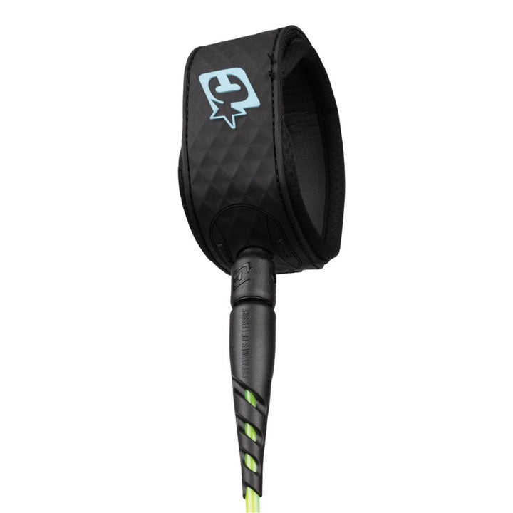 Creatures Of Leisure Grom Reliance Lite Duty 5 Leash Pine Lime Twist Black