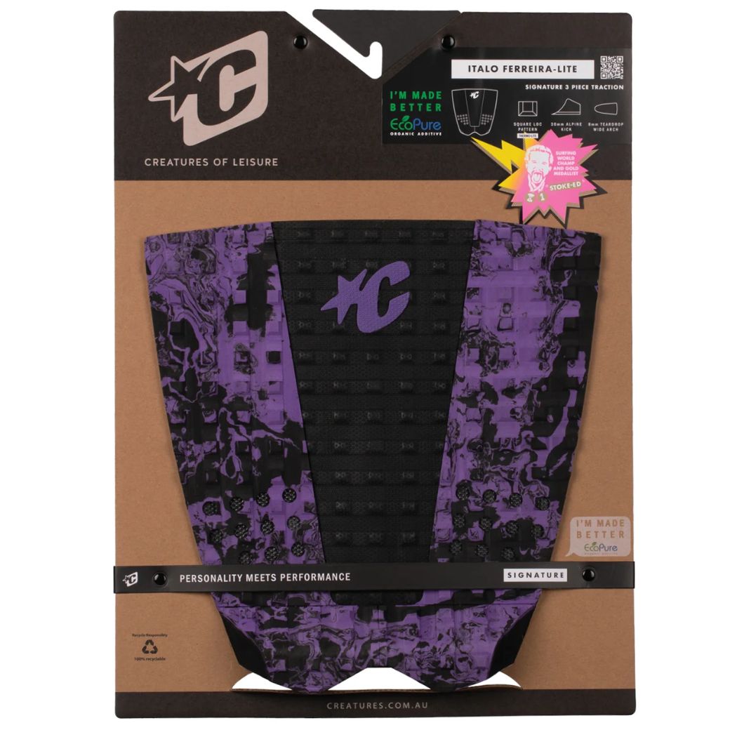 Creatures Of Leisure Italo Ferreira Lite Ecopure Punk Purple Swirl Black