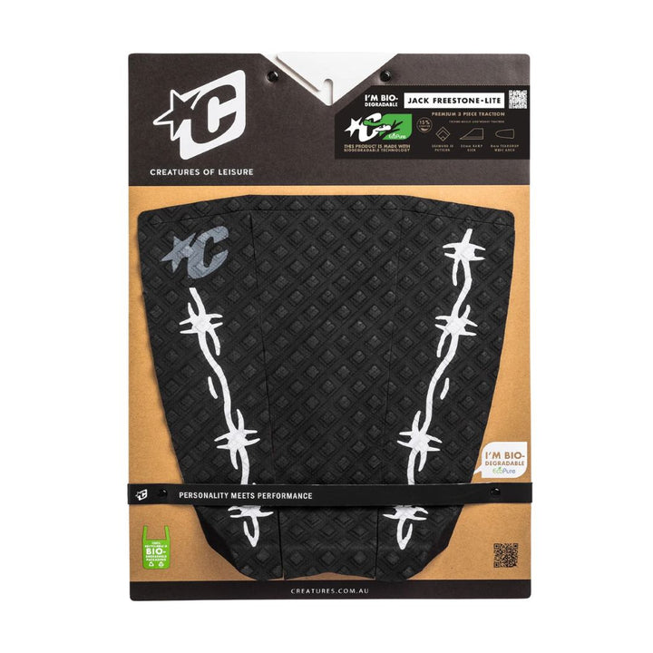 Creatures Of Leisure Jack Freestone Lite Ecopure Black Barbed Wire