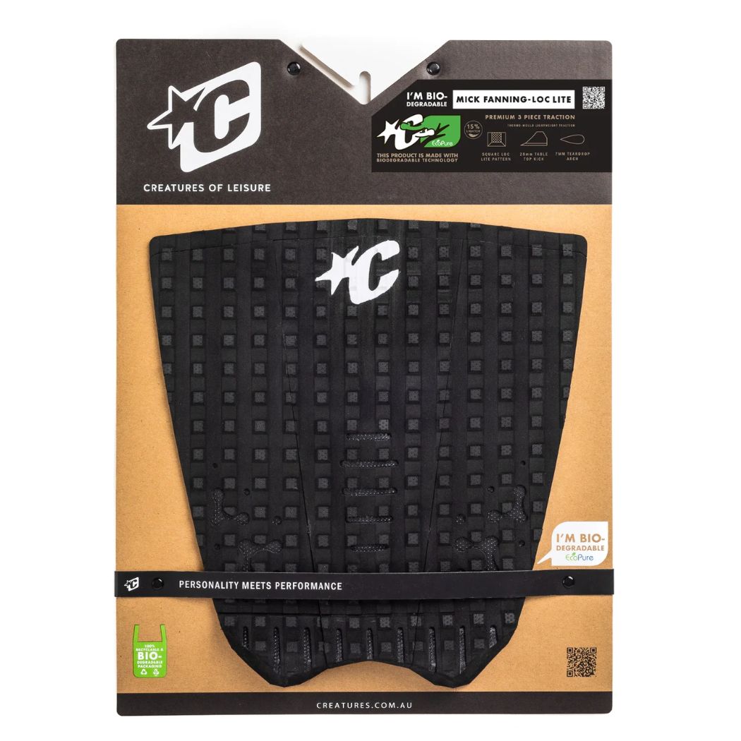 Creatures Of Leisure Mick Fanning Loc Lite Ecopure Black