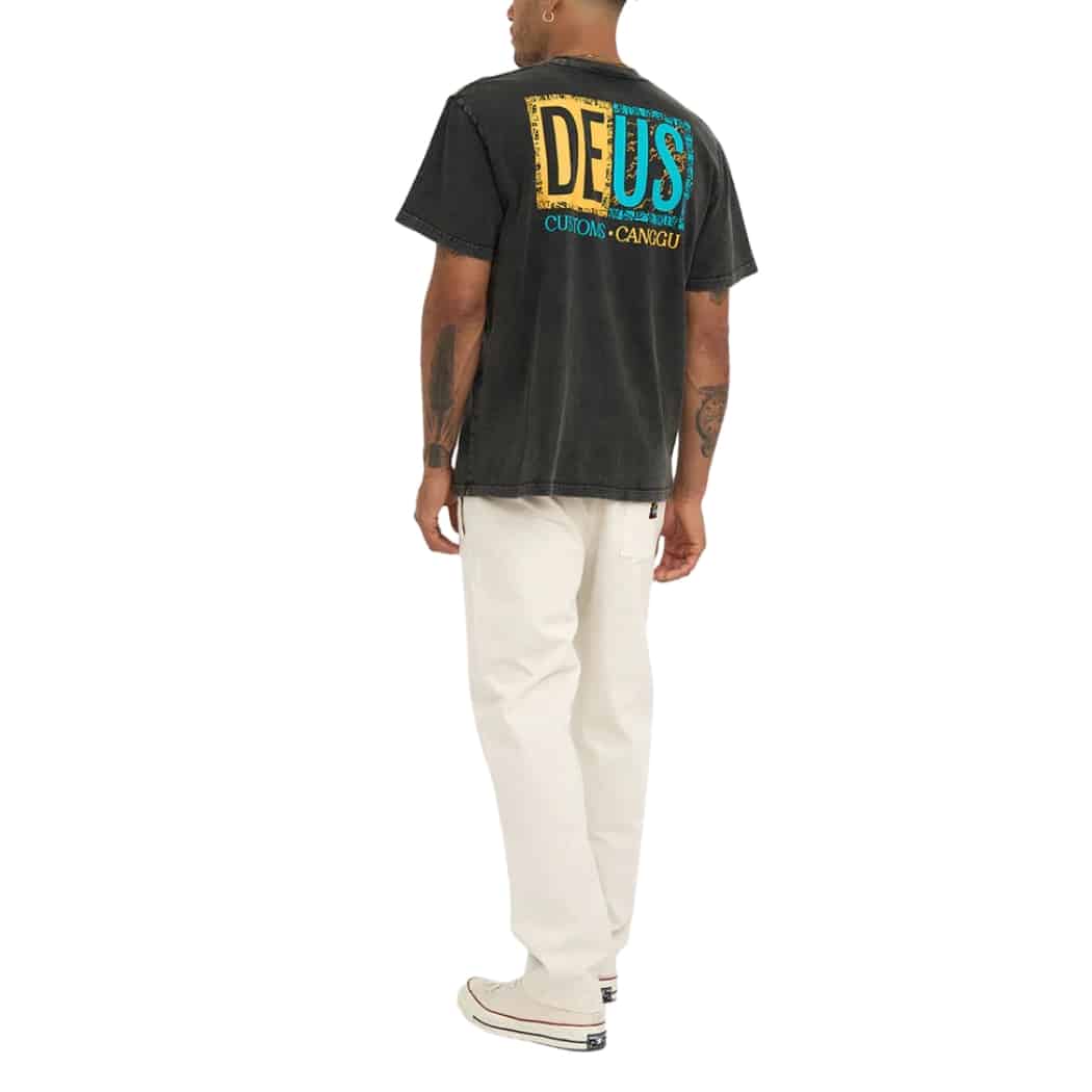 Deus Lineup Tee Anthracite 