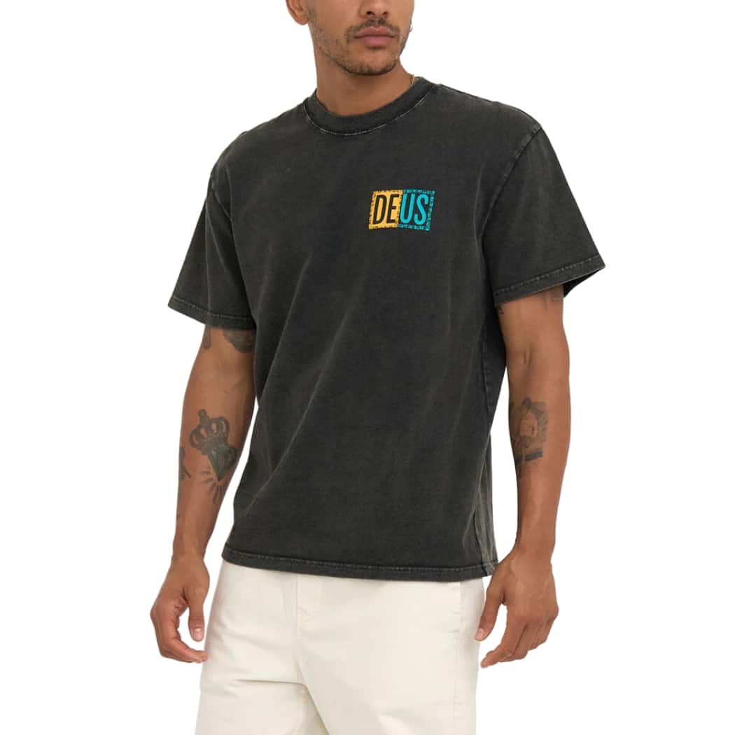 Deus Lineup Tee Anthracite