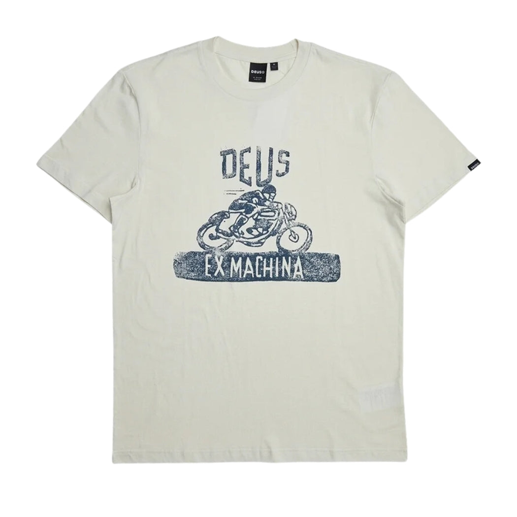 Deus Old Turps Tee Vintage White