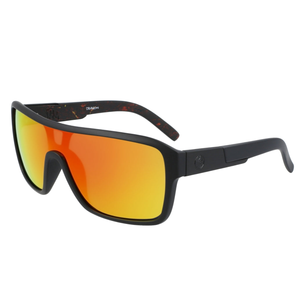 Dragon Remix Matte Black Inferno LL Red Ion