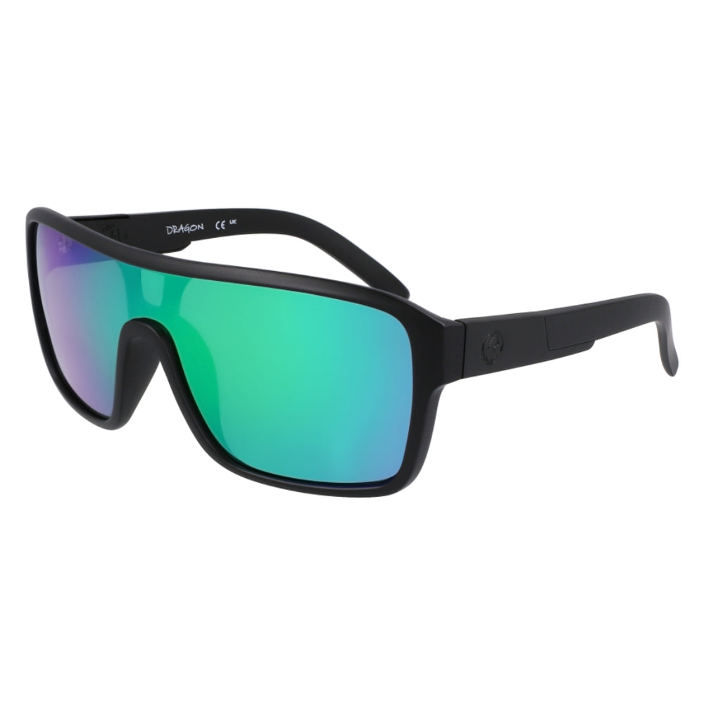 Dragon Remix Matte Black LL Green Ion Polar