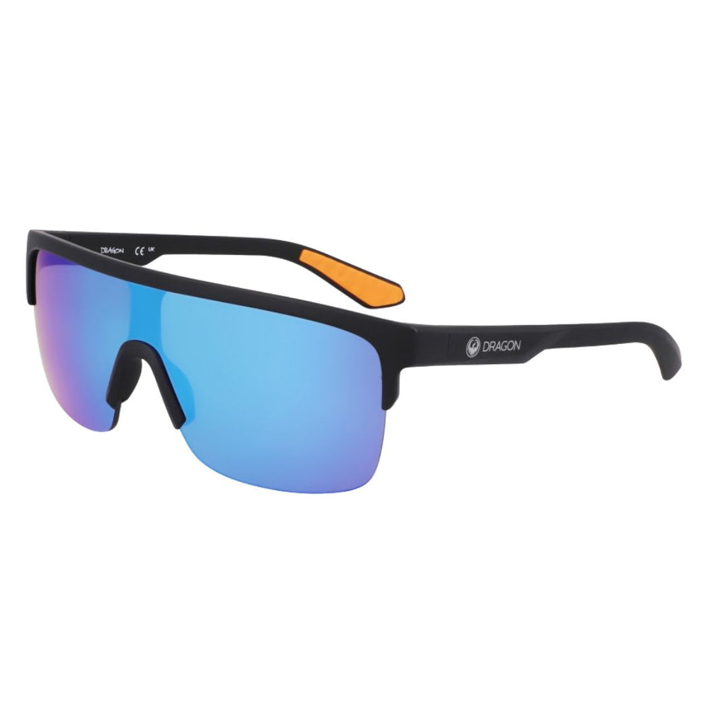 Dragon Slotted Ion Matte Black LL Blue Ion