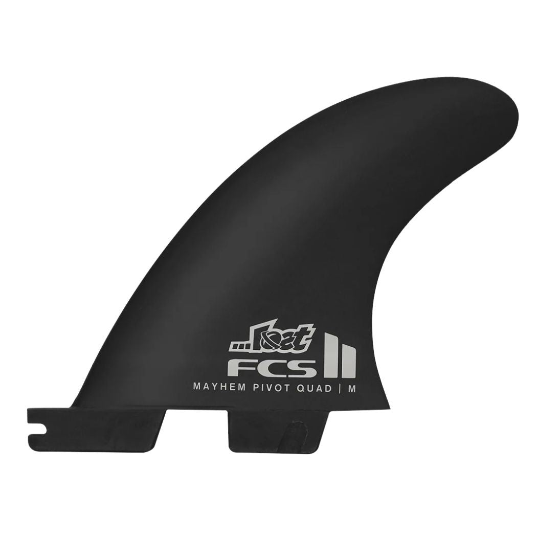 FCS II Mayhem Pivot PC Carbon Quad Rear Set Sand Medium