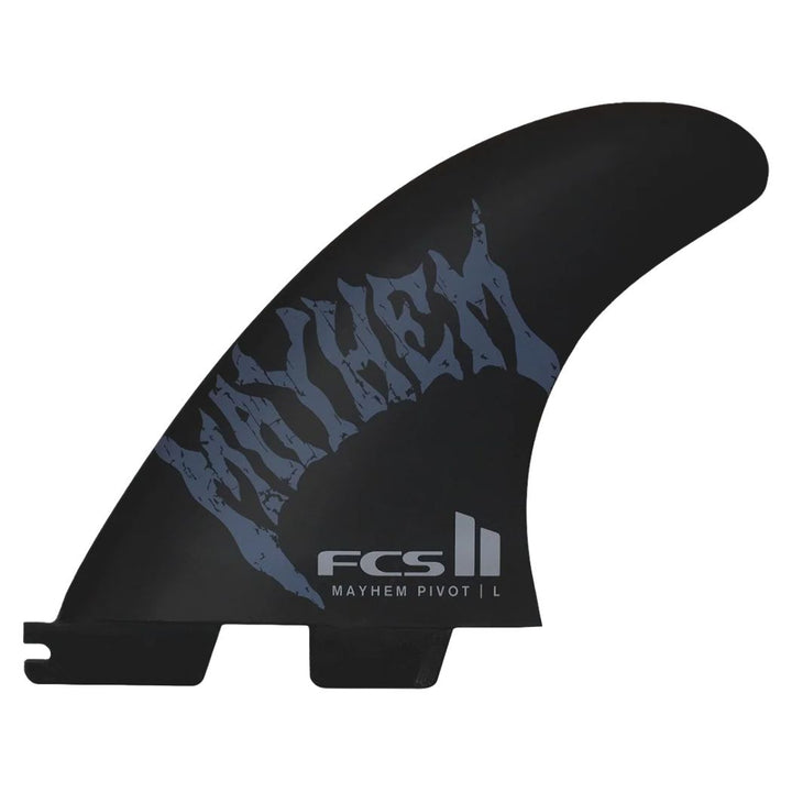 FCS II Mayhem Pivot PC Carbon Tri Fin Set Marine Large