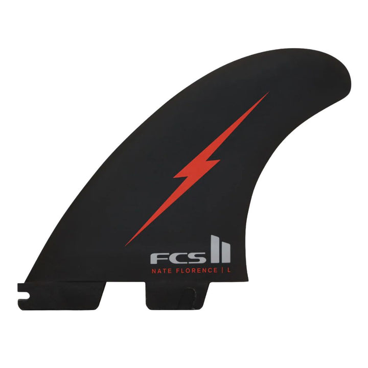 FCS II Nathan Florence PC Medium Tri Set Red Bolt