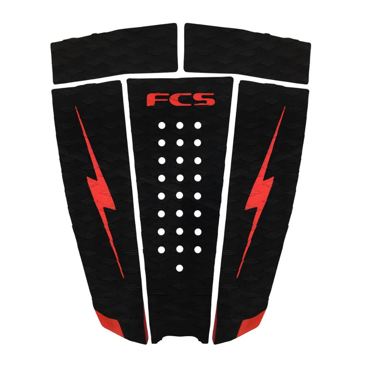 FCS Nathan Florence Tail Pad Bolt Black Red