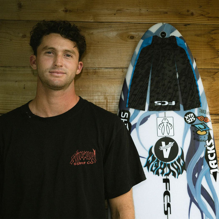 FCS Crosby Colapinto Tail Pad Black Blue