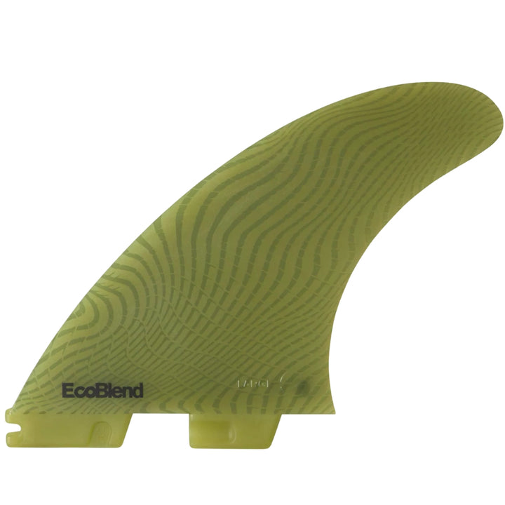 FCS II Carver Neo Glass Medium Quad Rear Eucalyptus
