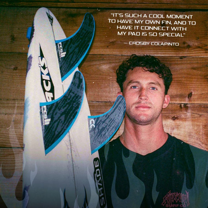 FCS II Crosby Colapinto PC Small Tri Set Black Blue
