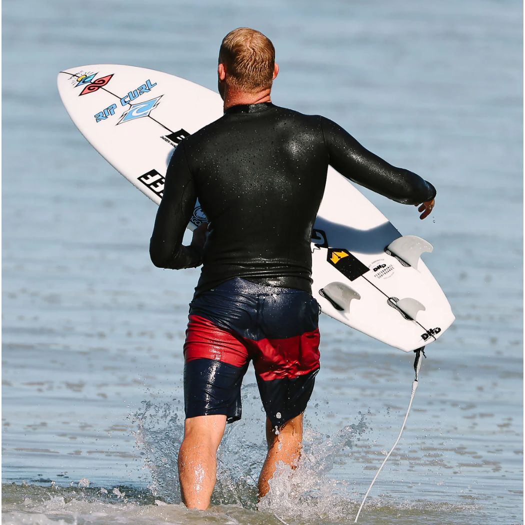 FCS II Mick Fanning Twin + 1 Fin Set Black