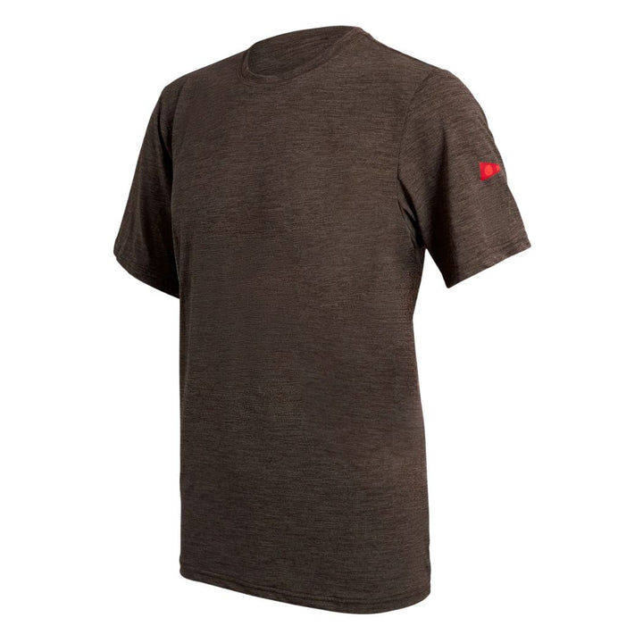 Florence Airtex Short Sleeve Shirt Heather Pumice