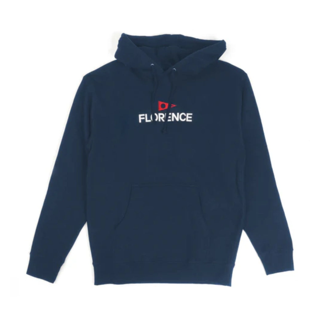 Florence Logo Hoodie Navy