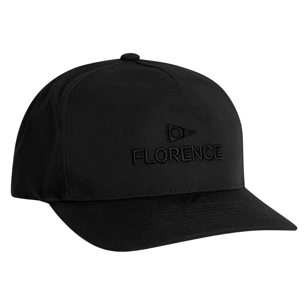 Florence Logo Twill Hat Black Label