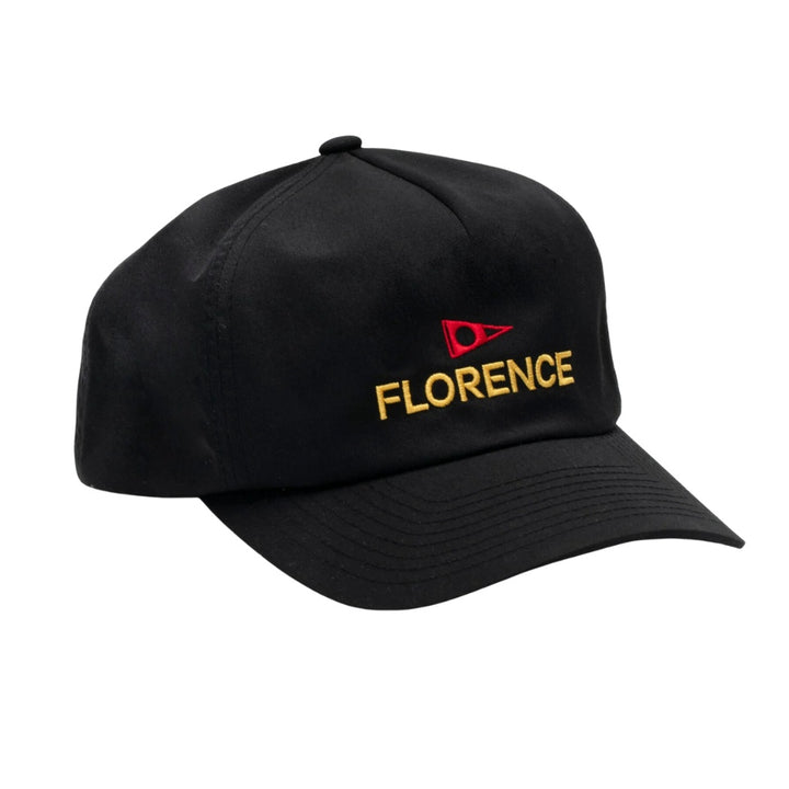 Florence Logo Twill Hat Black