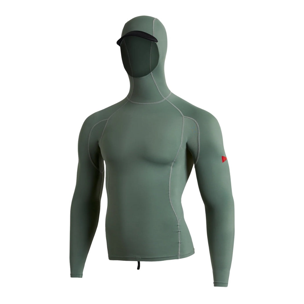 Florence Long Sleeve Hooded Rashguard Dark Sage