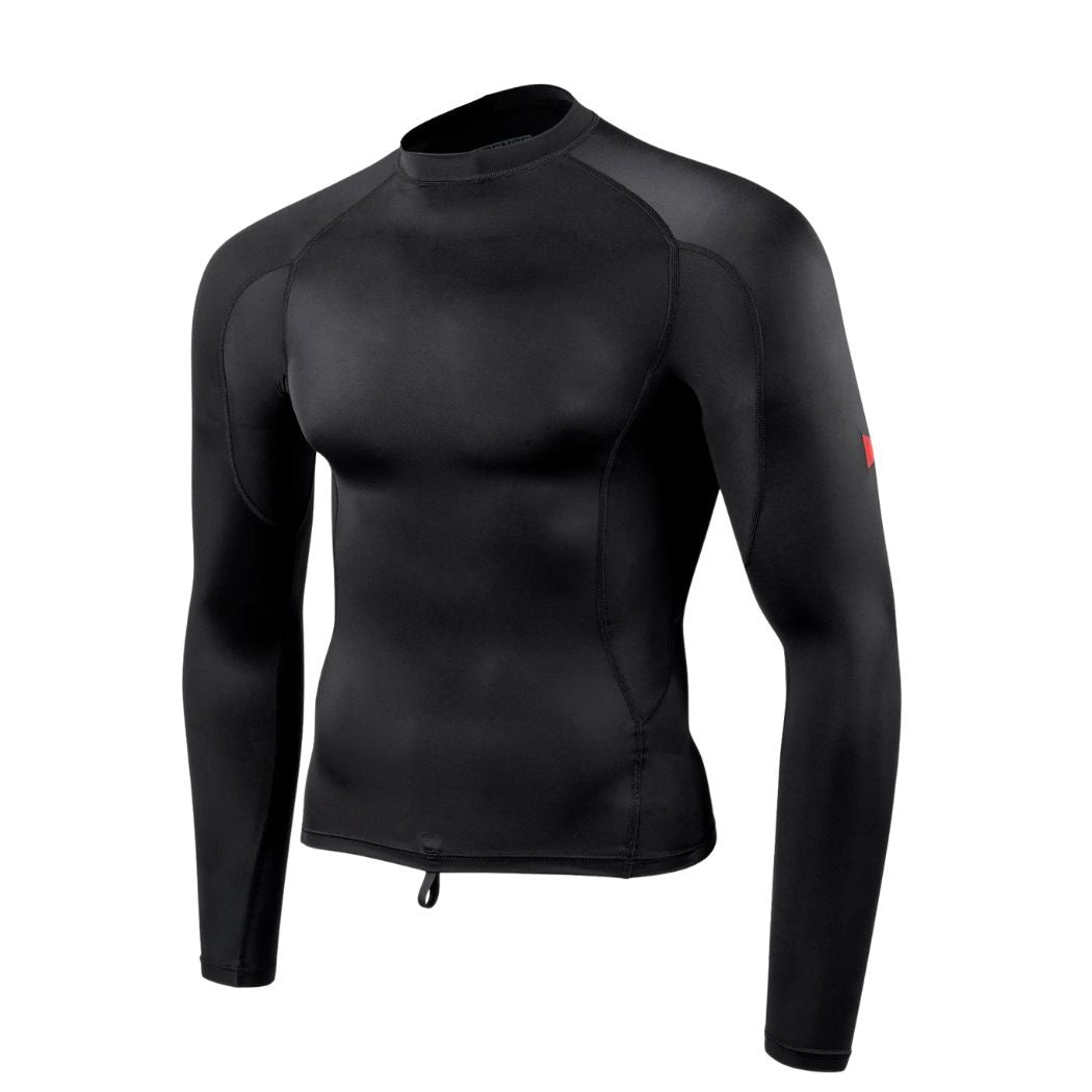 Florence Long Sleeve Rashguard Black