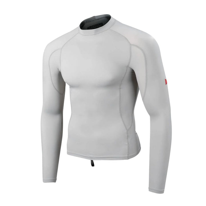 Florence Long Sleeve Rashguard Silver
