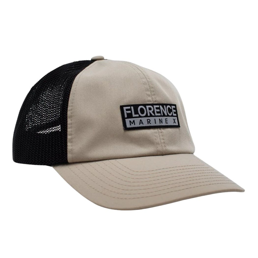 Florence Unstructured Trucker Hat Tan