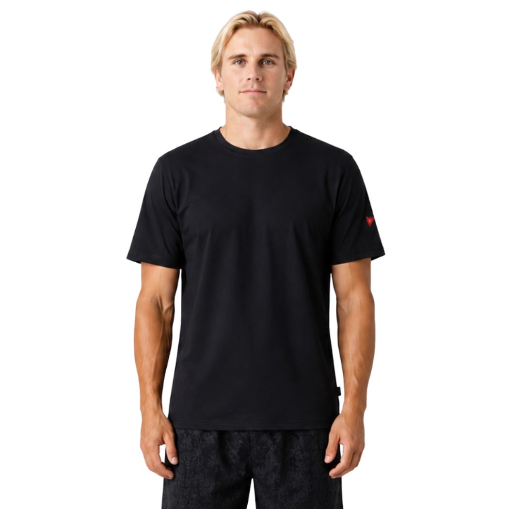 Florence Airtex Short Sleeve Shirt Black