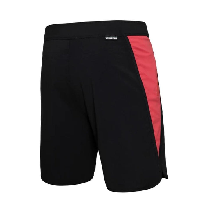  Florence Burgee Boardshort Black Red