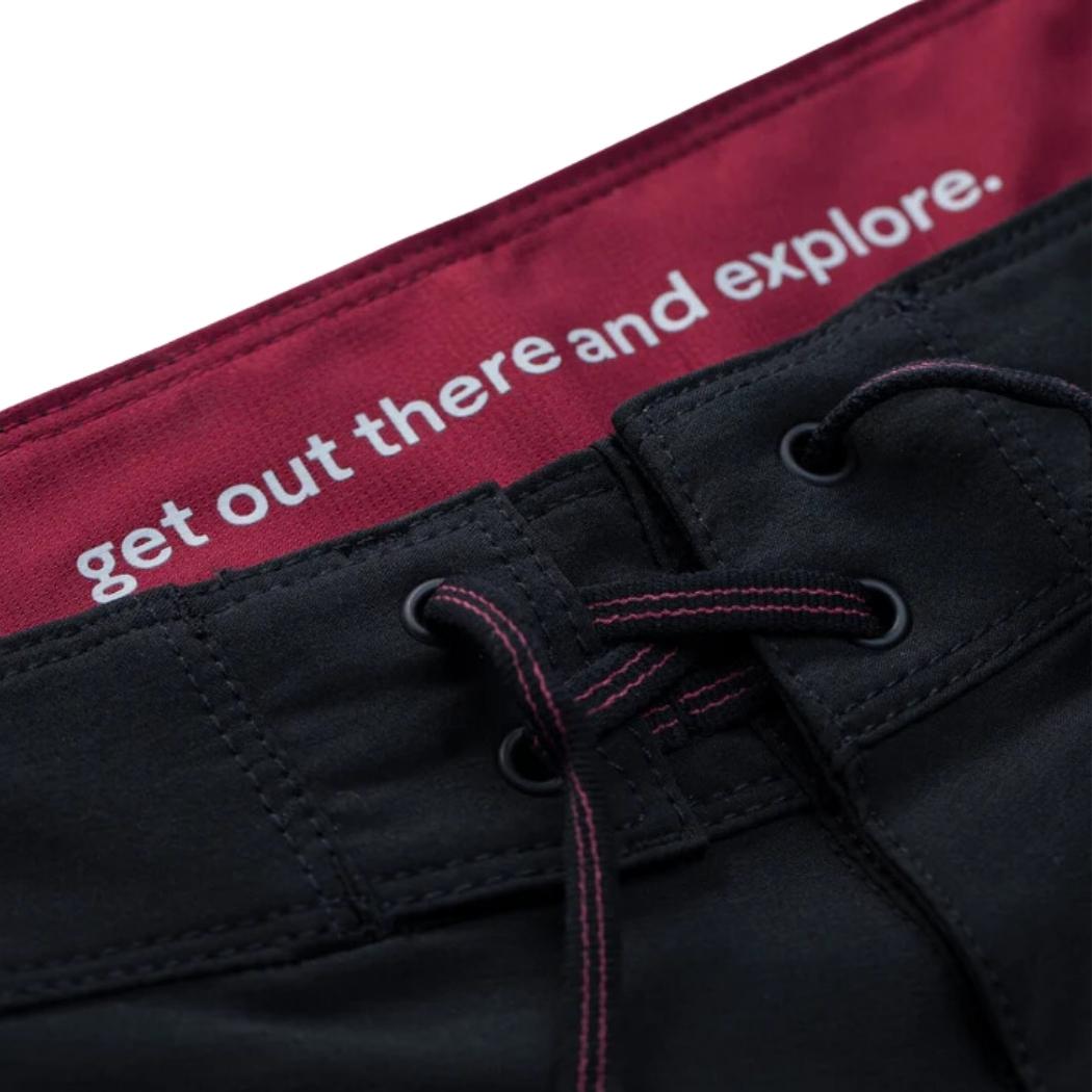 Florence Burgee Gamma Boardshort Black