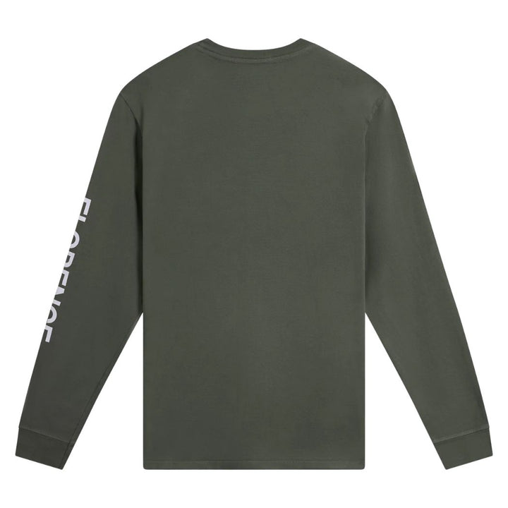 Florence Burgee Long Sleeve Tee Moss Grey