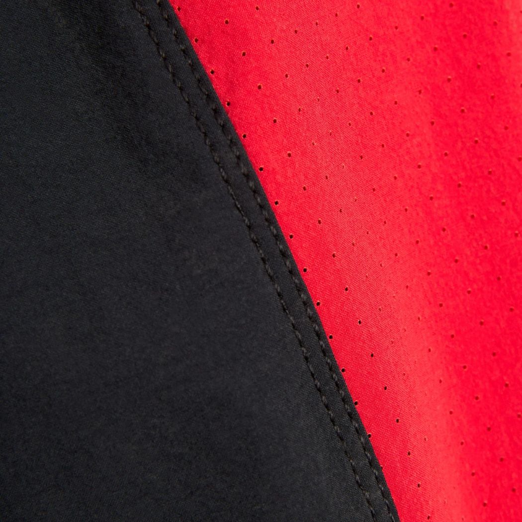 Florence Cordura Airtex Boardshort Black Rescue Red
