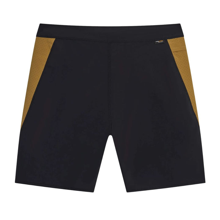 Florence Cordura Airtex Boardshort Black Tan