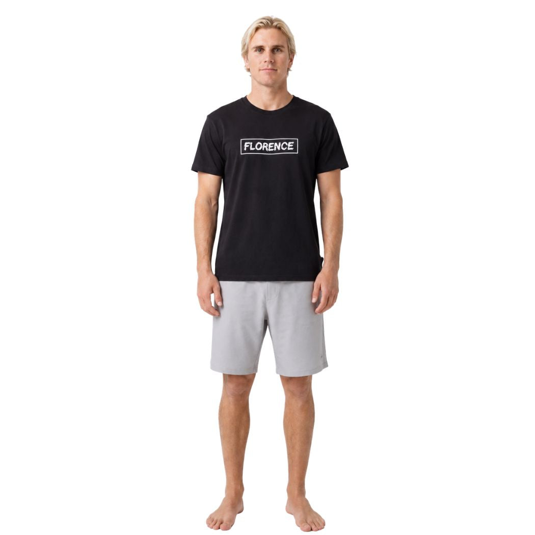 Florence Distortion T Shirt Black