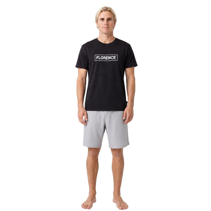 Florence Distortion T Shirt Black