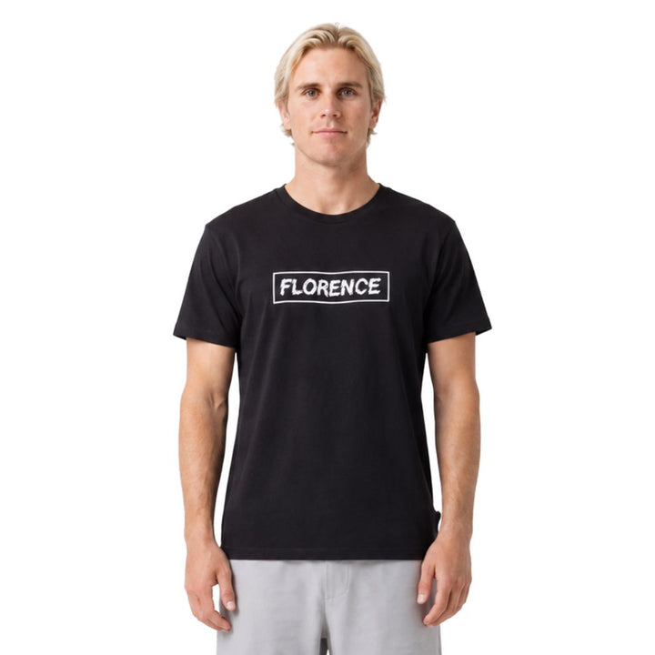 Florence Distortion T Shirt Black