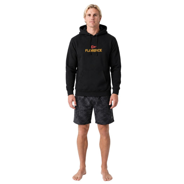 Florence Logo Hoodie Black