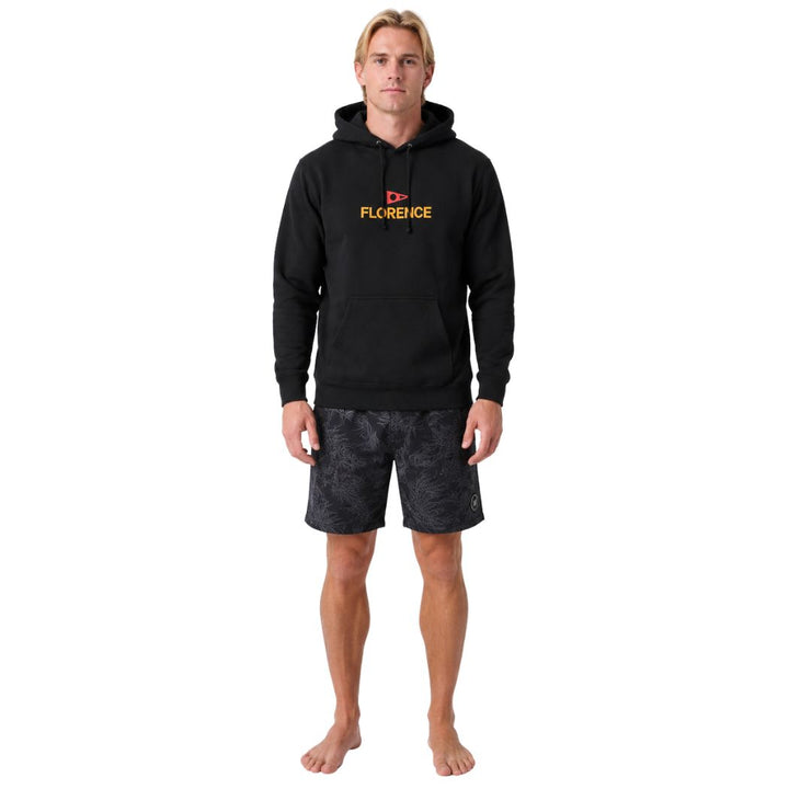 Florence Logo Hoodie Black