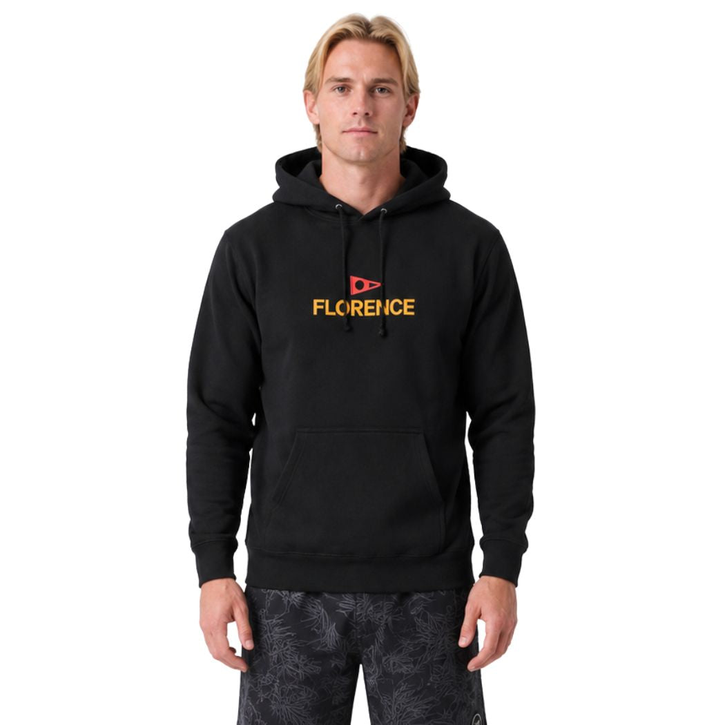 Florence Logo Hoodie Black