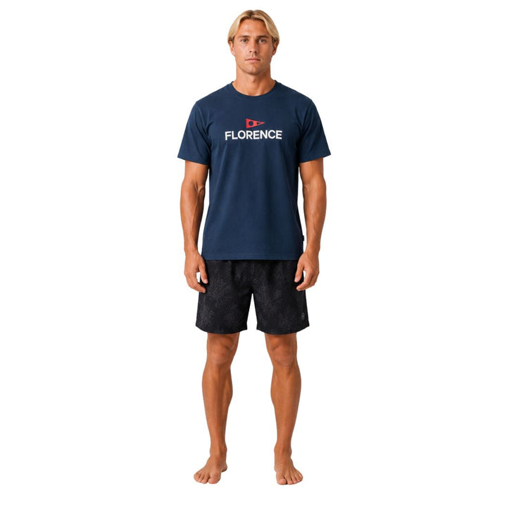 Florence Logo T-Shirt Navy