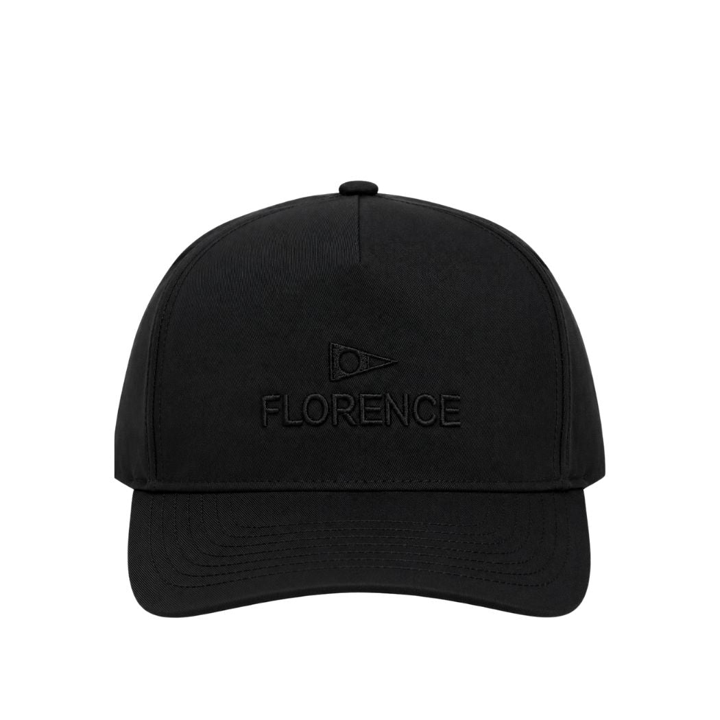 Florence Logo Twill Hat Black Label