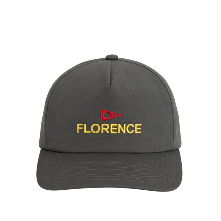 Florence Logo Twill Hat Charcoal