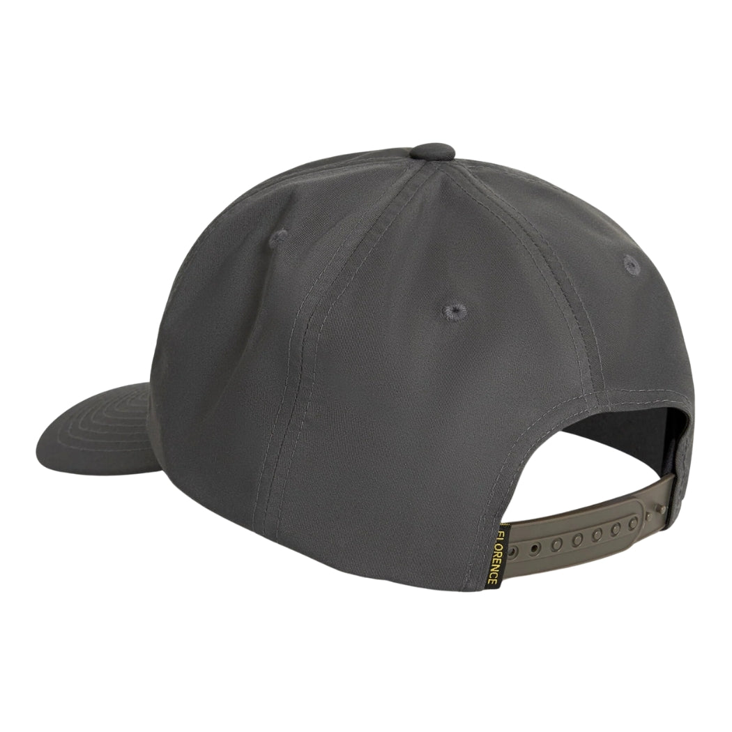 Florence Logo Twill Hat Charcoal 